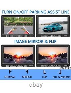Wireless RV Backup Camera for Trailer Truck Camper Digital Rear Side View 7 Inch