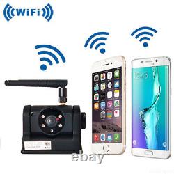 Wireless WIFI Magnetic Battery Powered Car Rear View Reverse Backup Camera 720P