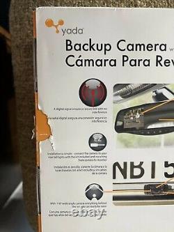 Yada Backup Camera with 3.5 Mirror Monitor Car Rear View Camera New Open Box