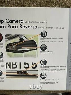 Yada Backup Camera with 3.5 Mirror Monitor Car Rear View Camera New Open Box